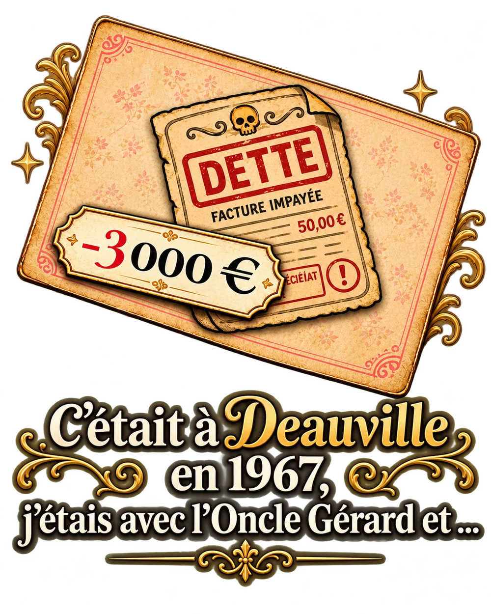 Dette de 3 000 euros : une histoire de Deauville avec l’oncle Gérard